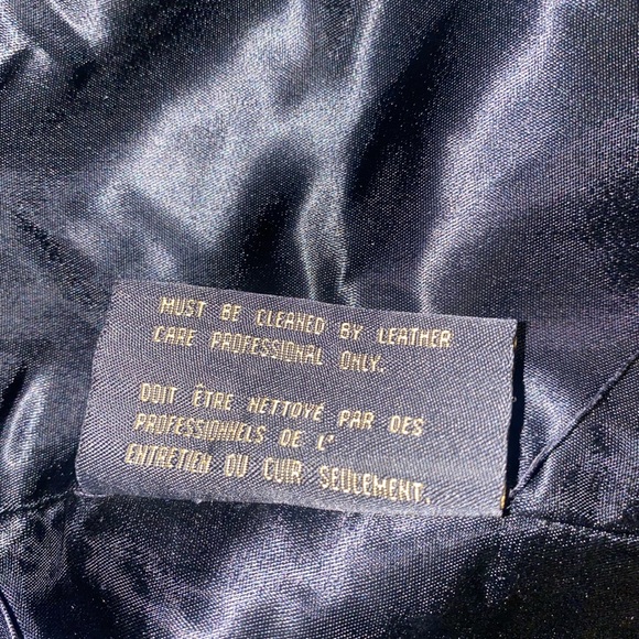 Women’s Marc New York Andrew Marc black genuine leather jacket size XS - Picture 7 of 7